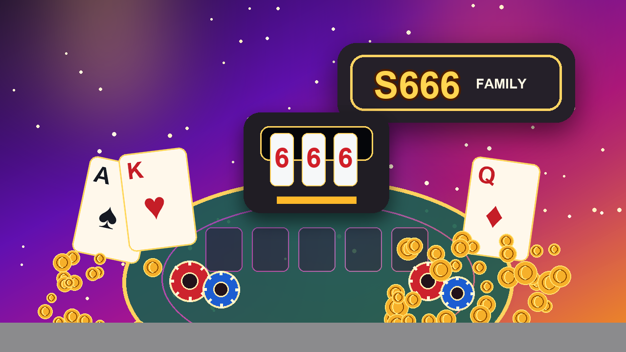 Không gian giải trí S666 với casino live, thể thao và slot game